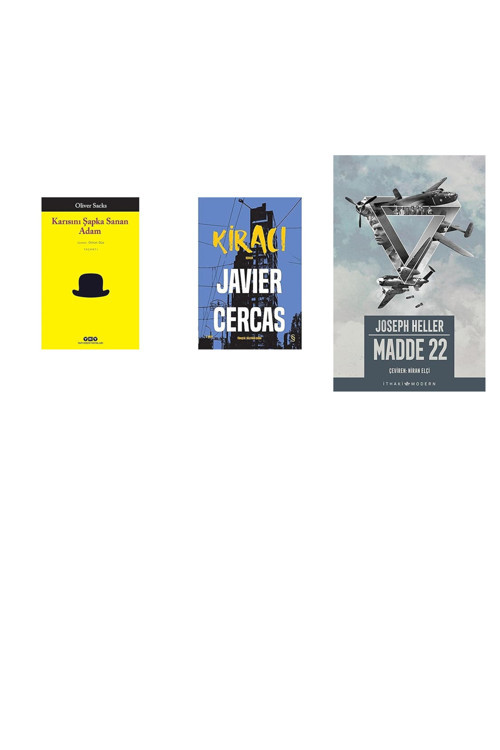 Karısını Şapka Sanan Adam + 2 Kitap Daha (Set)