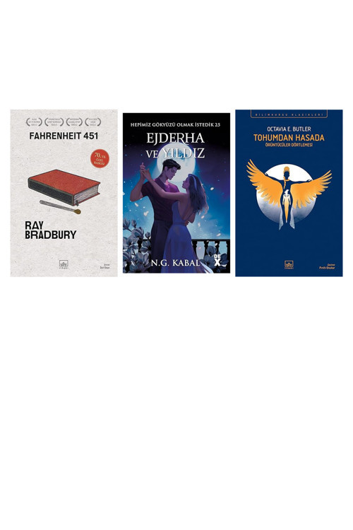 Fahrenheit 451: (70. Yıl Özel Baskısı) + 2 Kitap Daha (Set)