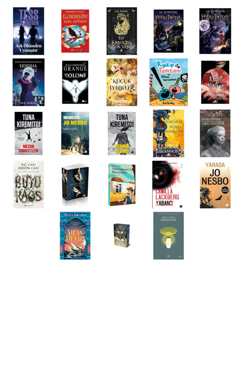 Aşk Ölümden Uyanıştır + 22 Kitap Daha (Set)