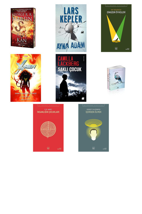 Ateş Ve Kan + 7 Kitap Daha (Set)