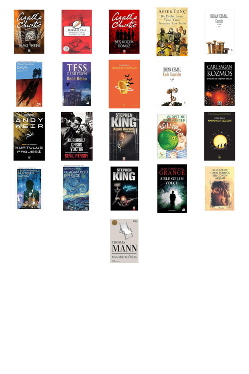 16.50 Treni + 20 Kitap Daha (Set)