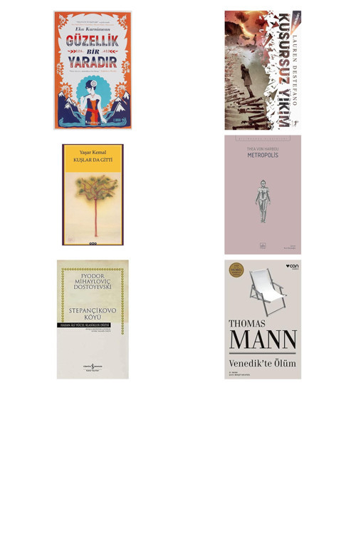 Güzellik Bir Yaradır + 5 Kitap Daha (Set)