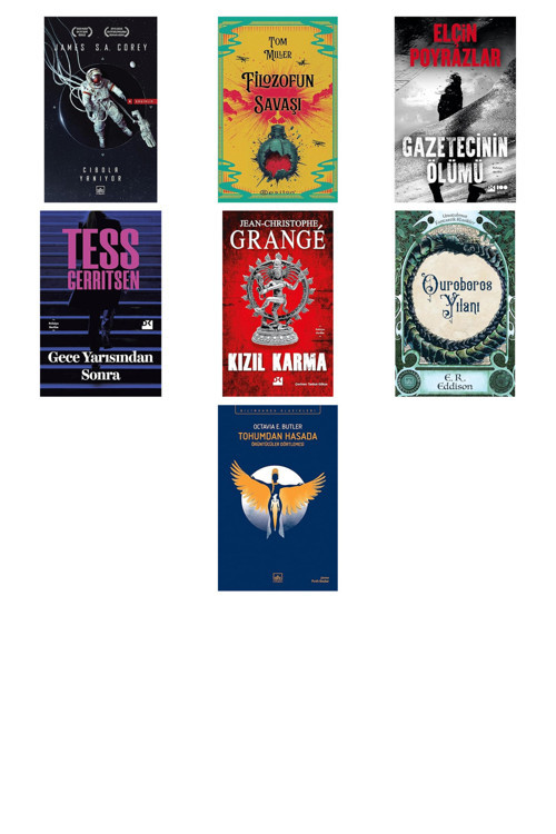Cibola Yanıyor: Enginlik Serisi 4. Kitap + 6 Kitap Daha (Set)