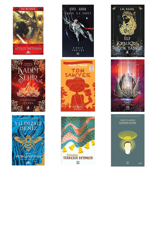 Ateşle İmtihan - The Witcher Serisi 5 + 8 Kitap Daha (Set)