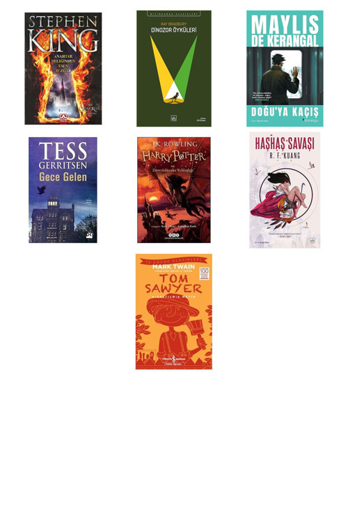 Anahtar Deliğinden Esen Rüzgar + 6 Kitap Daha (Set)