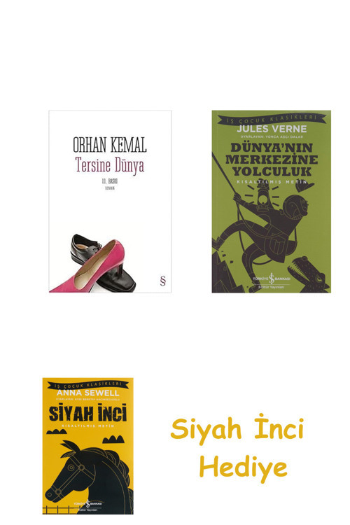 Tersine Dünya + Dünyanın Merkezine Yolculuk + Siyah İnci Hediye