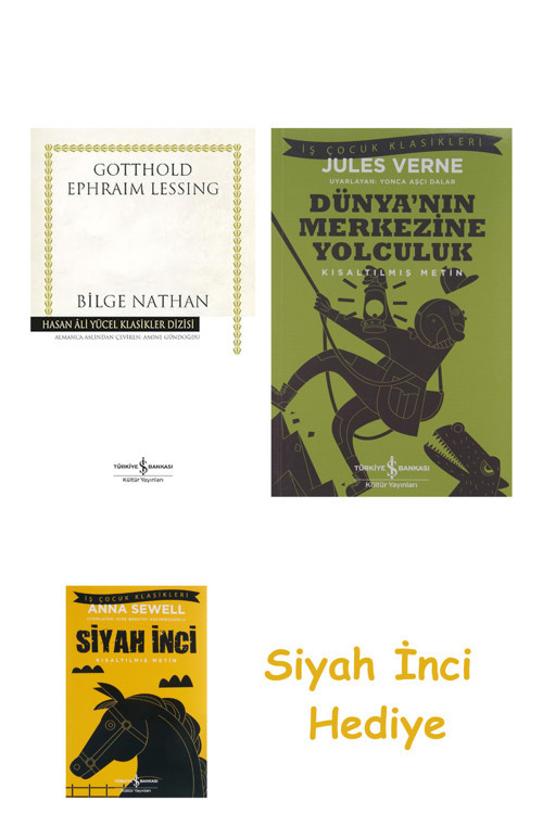 Bilge Nathan + Dünyanın Merkezine Yolculuk + Siyah İnci Hediye