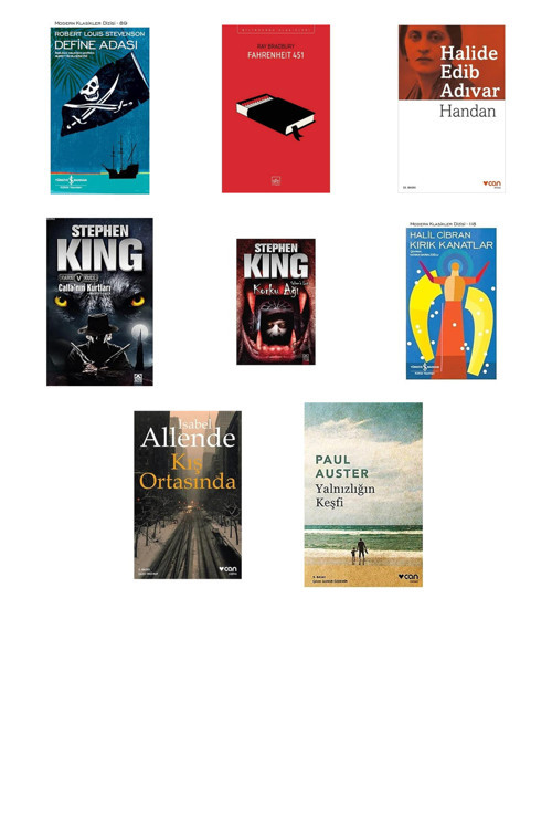 Define Adası: Modern Klasikler Dizisi - 89 + 7 Kitap Daha (Set)