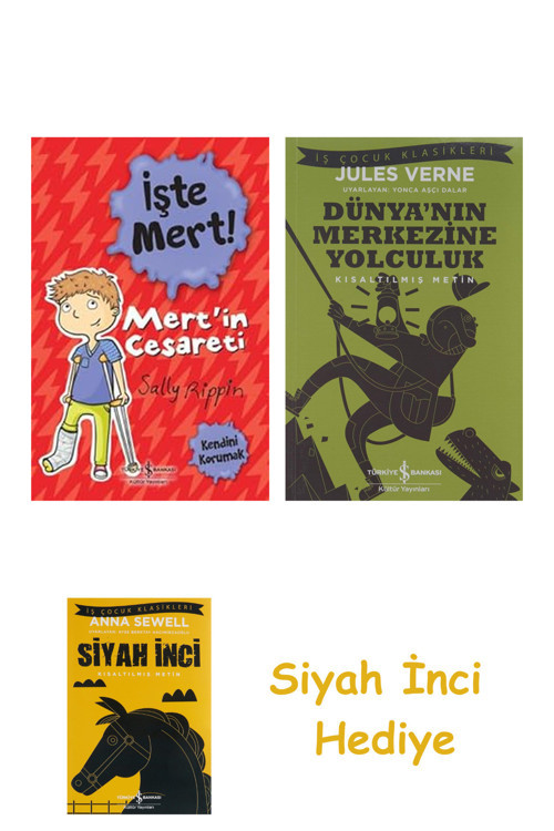 İşte Mert! Mert’İn Cesareti - Kendini Korumak + Dünyanın Merkezine Yolculuk + Siyah İnci Hediye