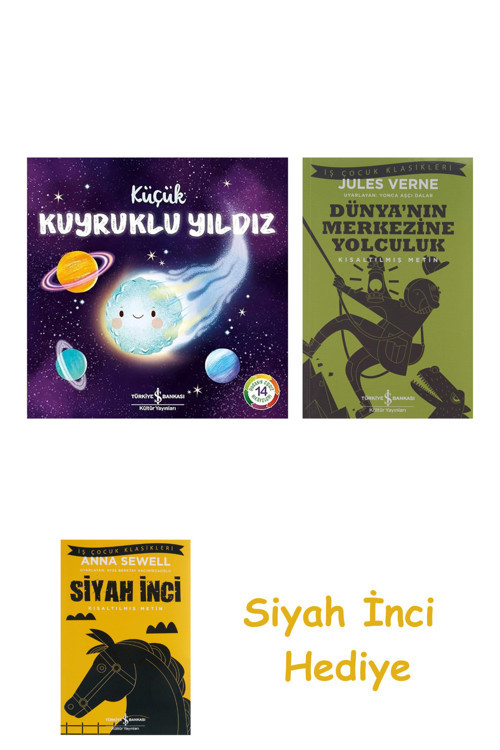 Küçük Kuyruklu Yıldız: Doğanın Eşsiz Hikayeleri 14 + Dünyanın Merkezine Yolculuk + Siyah İnci Hediye