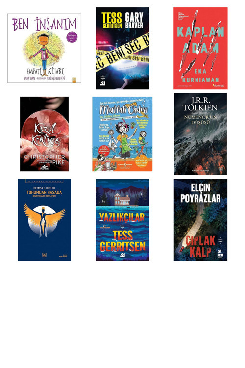 Ben İnsanım + 8 Kitap Daha (Set)