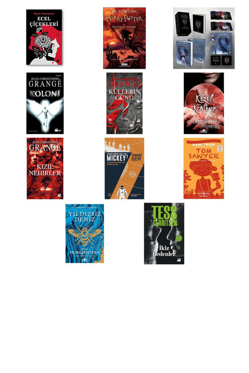 Ecel Çiçekleri + 10 Kitap Daha (Set)