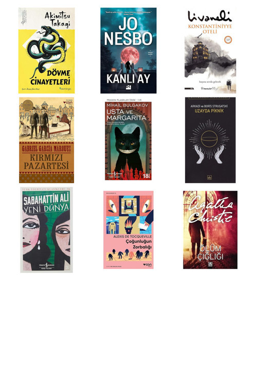 Dövme Cinayetleri + 8 Kitap Daha (Set)