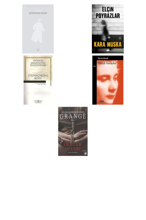 Görünmez Adam + 4 Kitap Daha (Set)