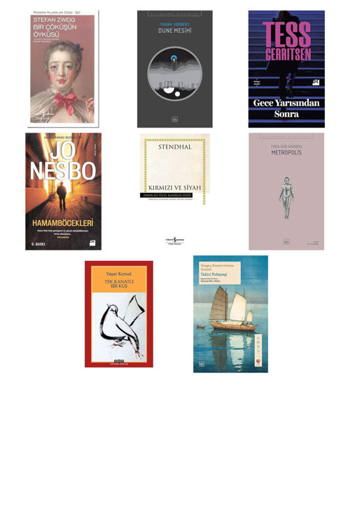 Bir Çöküşün Öyküsü: Modern Klasikler Serisi + 7 Kitap Daha (Set)