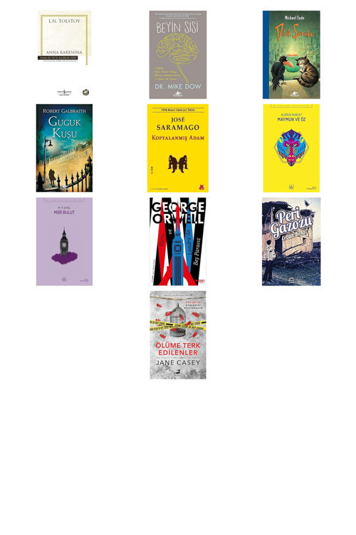 Anna Karenina + 9 Kitap Daha (Set)