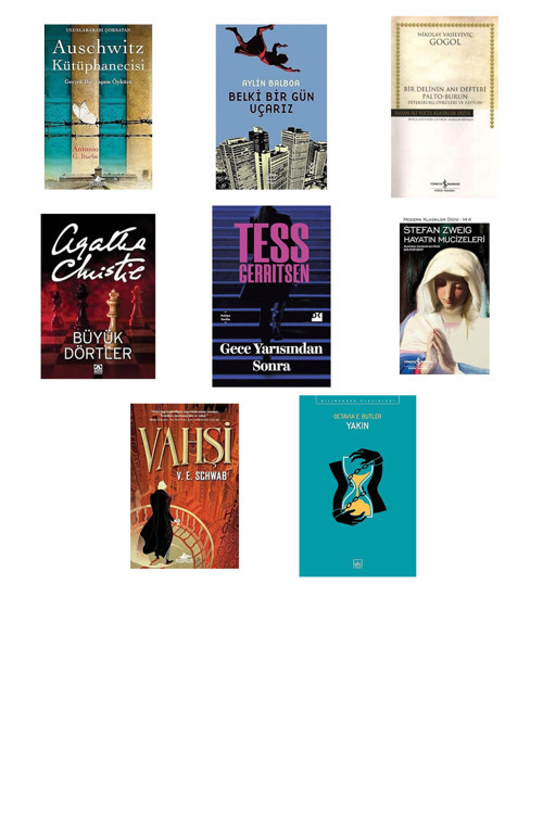 Auschwitz Kütüphanecisi + 7 Kitap Daha (Set)