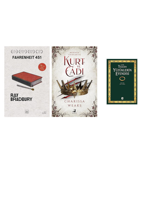 Fahrenheit 451: (70. Yıl Özel Baskısı) + 2 Kitap Daha (Set)