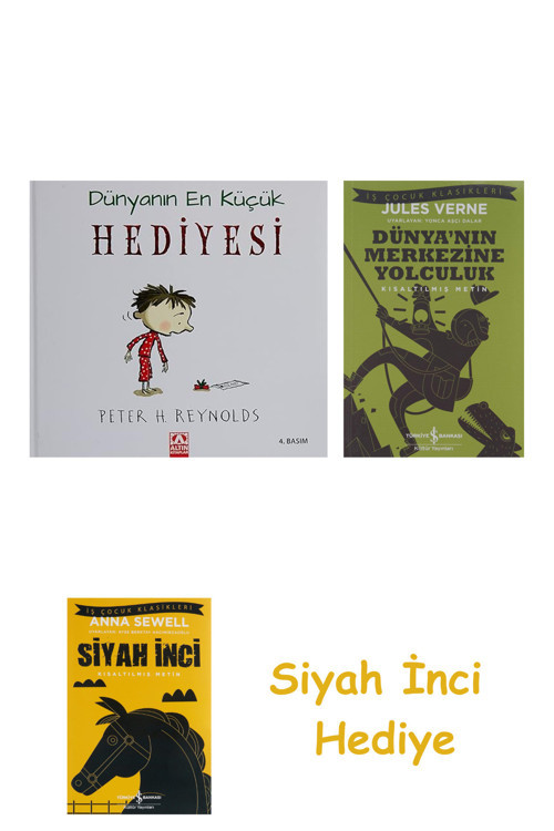 Dünyanın En Küçük Hediyesi + Dünyanın Merkezine Yolculuk + Siyah İnci Hediye