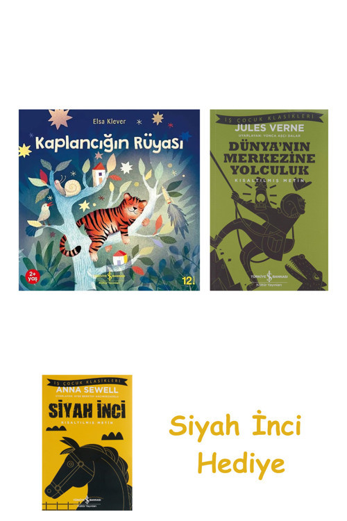 Kaplancığın Rüyası + Dünyanın Merkezine Yolculuk + Siyah İnci Hediye