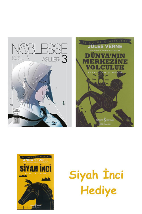 Asiller 3 + Dünyanın Merkezine Yolculuk + Siyah İnci Hediye