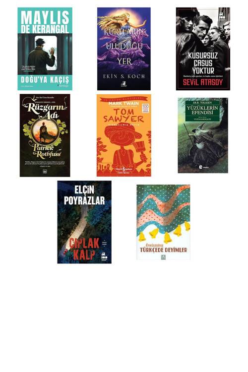Doğu'Ya Kaçış + 7 Kitap Daha (Set)