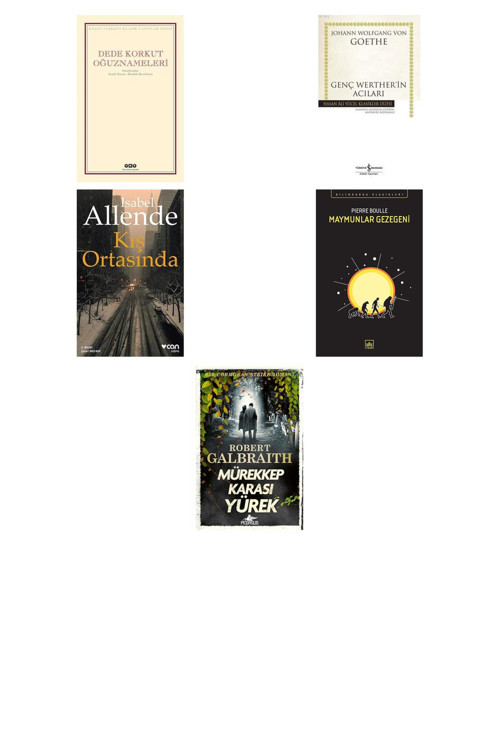 Dede Korkut Oğuznameleri + 4 Kitap Daha (Set)