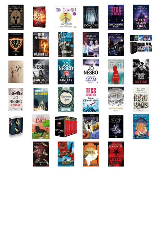 Akhilleus’Un Şarkısı + 33 Kitap Daha (Set)