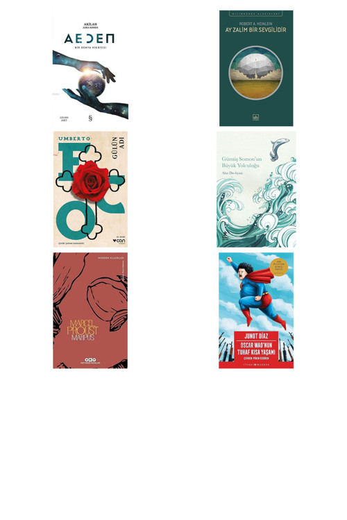 Aeden: Bir Dünya Hikayesi + 5 Kitap Daha (Set)