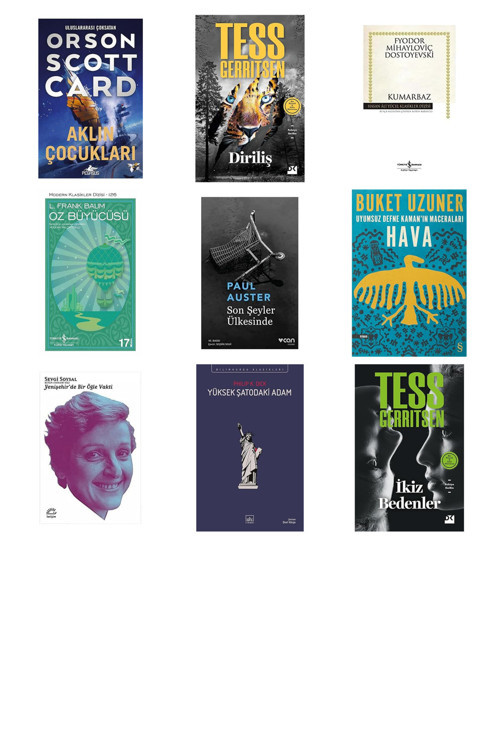 Aklın Çocukları: (Ender Efsanesi - 4) + 8 Kitap Daha (Set)