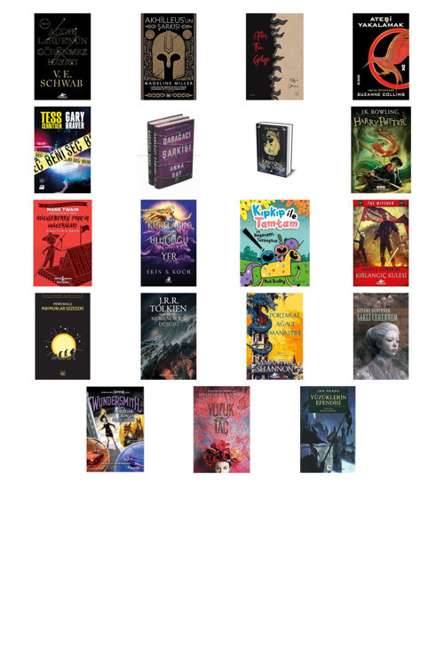 Addie Larue’Nün Görünmez Hayatı + 18 Kitap Daha (Set)