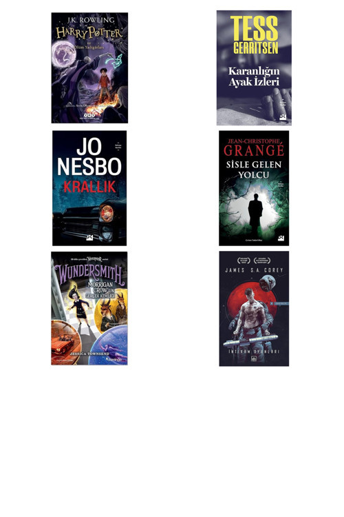 Harry Potter Ve Ölüm Yadigârları: Harry Potter Serisinin Yedinci Ve Son Kitabı + 5 Kitap Daha (Set)