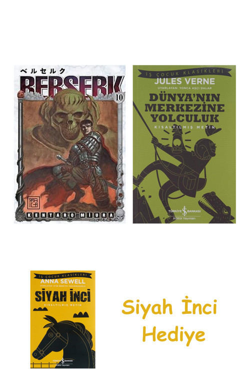 Berserk 10 + Dünyanın Merkezine Yolculuk + Siyah İnci Hediye