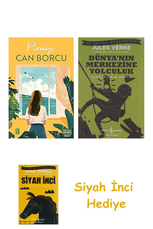 Can Borcu + Dünyanın Merkezine Yolculuk + Siyah İnci Hediye