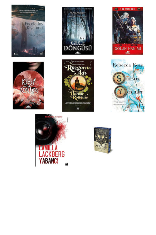 Enceladus Kıyameti + 7 Kitap Daha (Set)