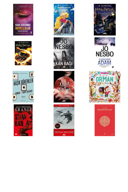 Bana Dokunma Novellalar 2 ( Ciltli ): Beni Gör – Beni Hisset + 11 Kitap Daha (Set)