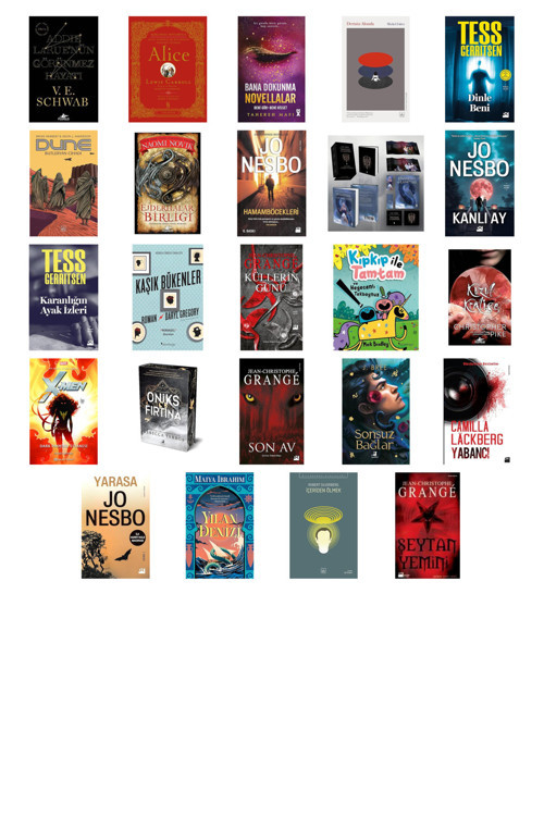 Addie Larue’Nün Görünmez Hayatı + 23 Kitap Daha (Set)