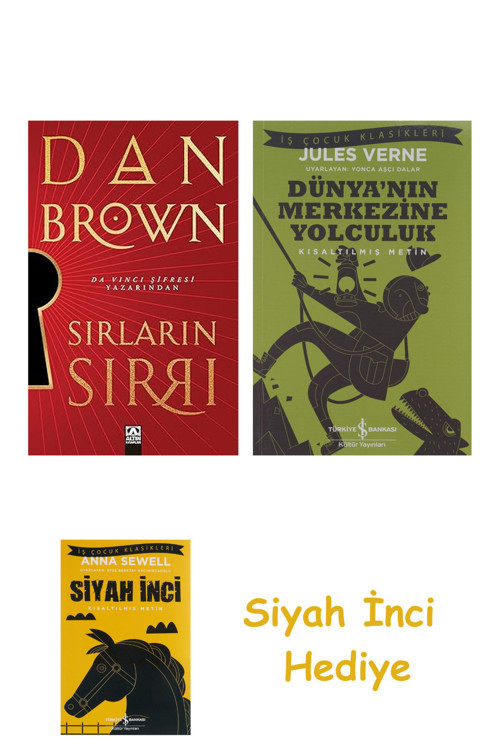 Sırların Sırrı + Dünyanın Merkezine Yolculuk + Siyah İnci Hediye