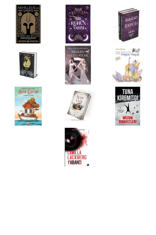 Akhilleus’Un Şarkısı + 9 Kitap Daha (Set)