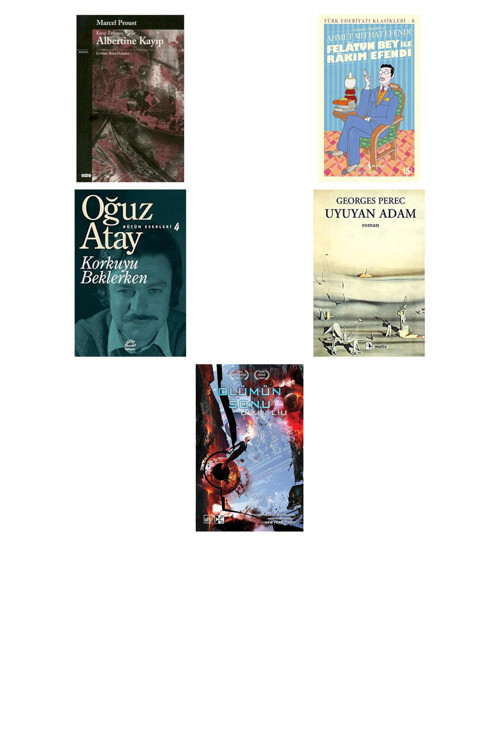 Albertine Kayıp: Kayıp Zamanın İzinde + 4 Kitap Daha (Set)