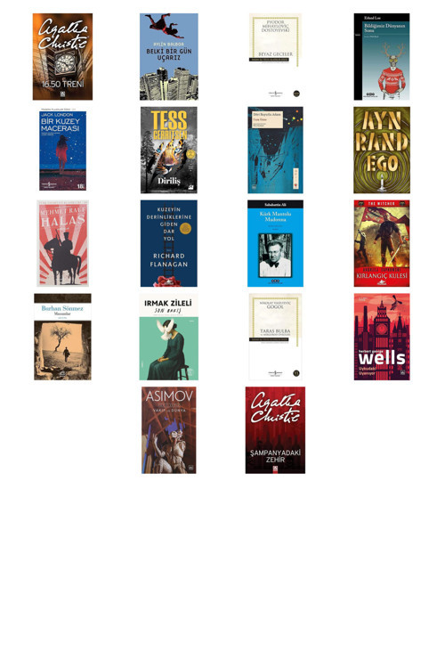 16.50 Treni + 17 Kitap Daha (Set)