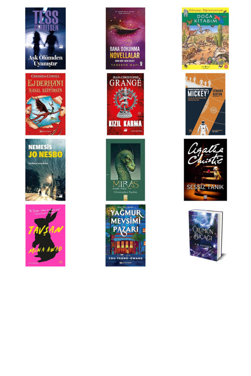 Aşk Ölümden Uyanıştır + 11 Kitap Daha (Set)