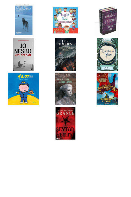 Ateş Yakmak (Ciltli): Modern Klasikler Dizisi + 9 Kitap Daha (Set)