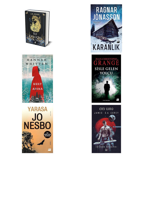 Elf Kraliçesi Çok Yaşa (Ciltli) + 5 Kitap Daha (Set)
