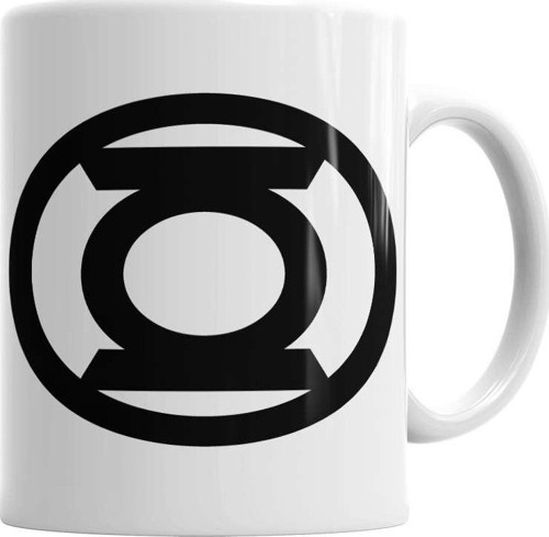Green Lantern Kupa Bardak Porselen