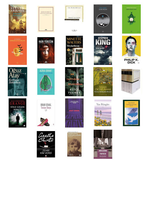Biçicinin Kasırgası: Malazan Yitikler Kitabı 7 + 22 Kitap Daha (Set)