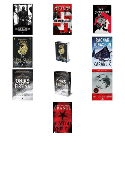 Cehennemlik Yürek + 9 Kitap Daha (Set)