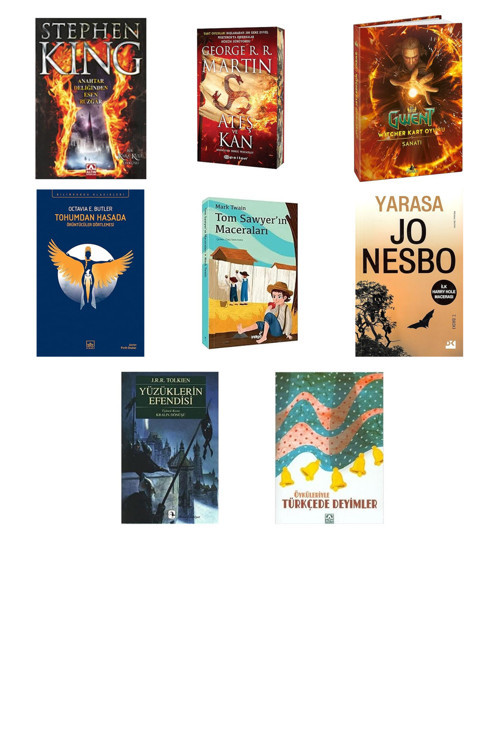 Anahtar Deliğinden Esen Rüzgar + 7 Kitap Daha (Set)