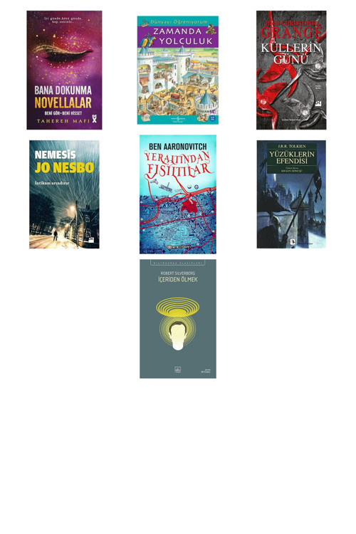 Bana Dokunma Novellalar 2 ( Ciltli ): Beni Gör – Beni Hisset + 6 Kitap Daha (Set)
