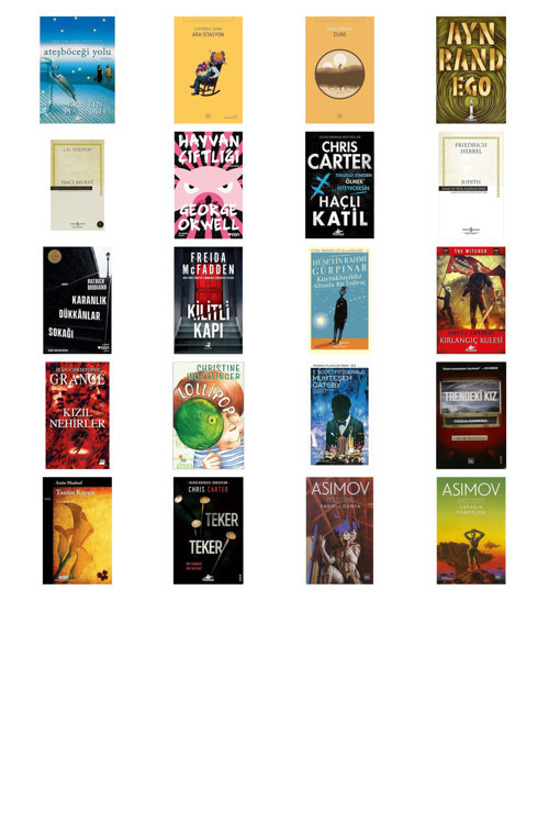 Ateşböceği Yolu + 19 Kitap Daha (Set)